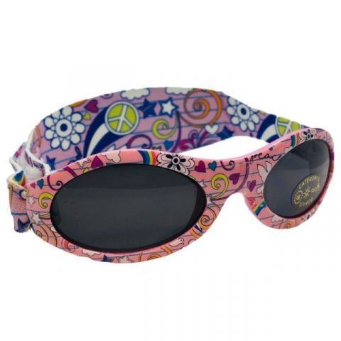 Pachet Combo, Casti Antifonice Banz copii + Ochelari de Soare Protectie UV, 3 - 36 luni, Peace [4]