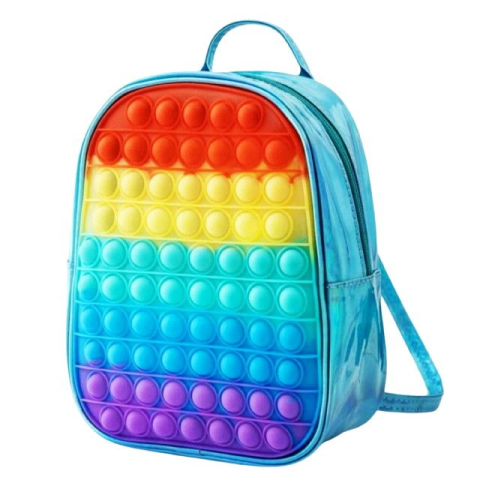 Jucarii senzoriale - Rucsac ghiozdan prescolari, Empria, Pop It, Antistres, Rainbow