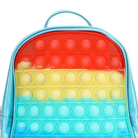Rucsac ghiozdan prescolari, Empria, Pop It, Antistres, Rainbow [8]