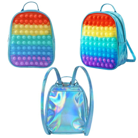 Rucsac ghiozdan prescolari, Empria, Pop It, Antistres, Rainbow [6]