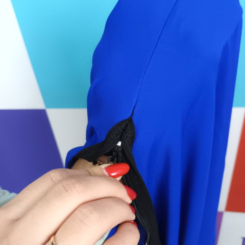 Sac senzorial pentru corp, ciorap senzorial de corp, Albastru, marime M [9]