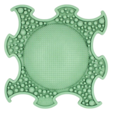 Set mini-puzzle, joc de coordonare maini si picioare, 12 piese, Multicolor [10]