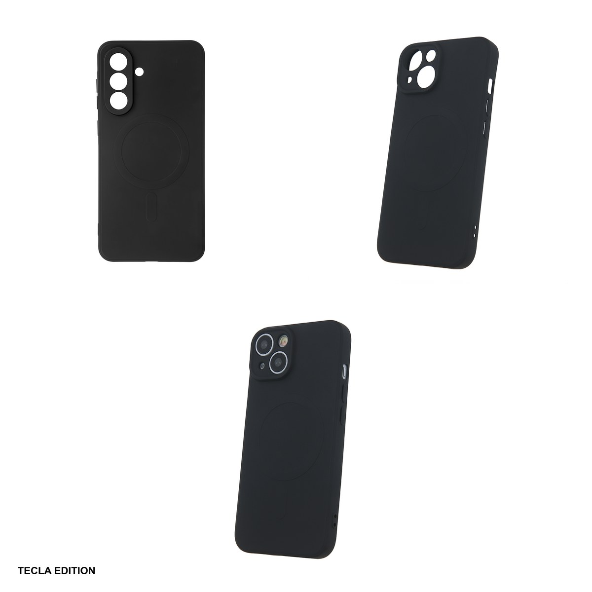 Husa Simple Color Mag pentru Samsung Galaxy A56 5G, Carcasa magnetica, Negru [4]