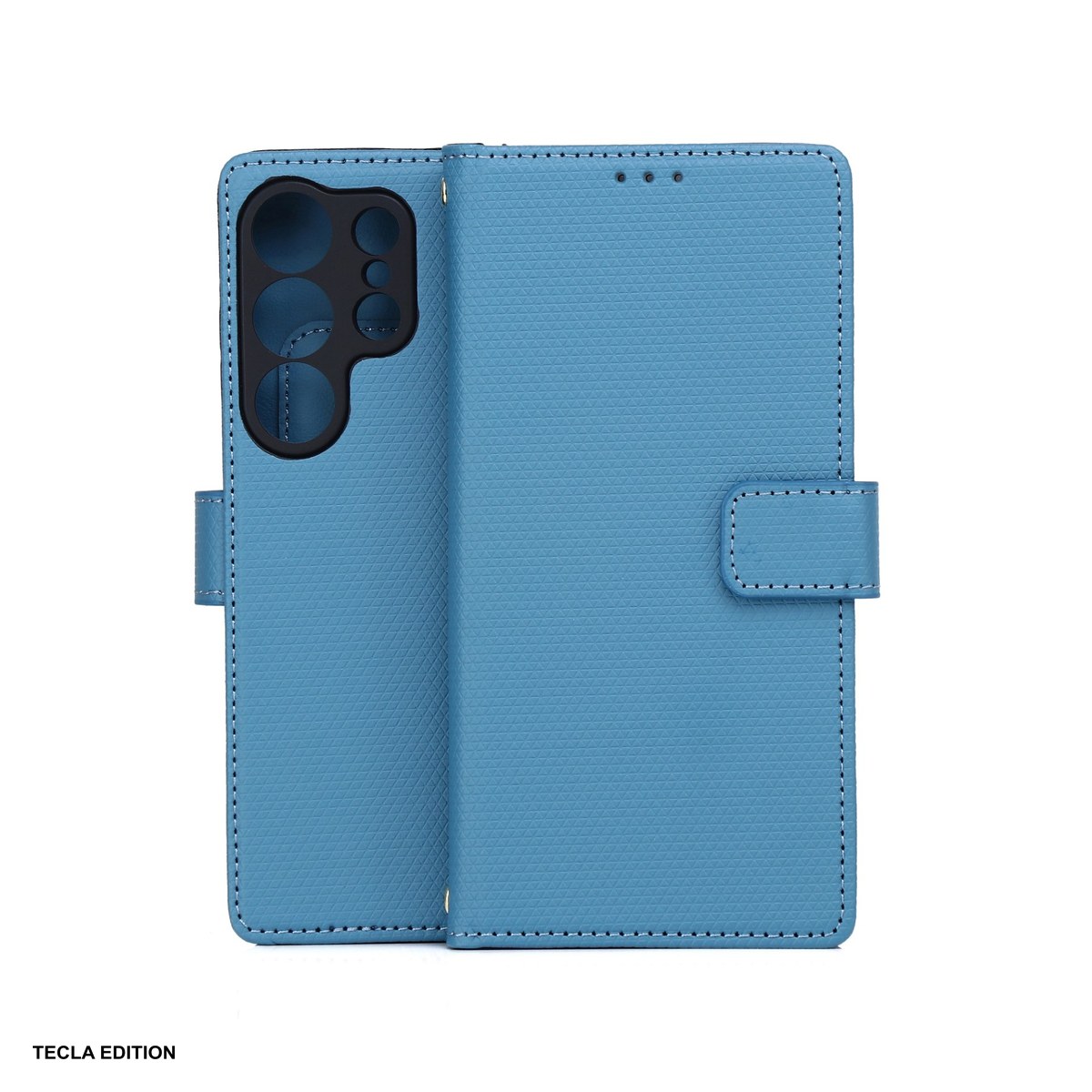 Huse si protectii pentru Samsung Galaxy S26 Ultra - Husa Smart Triangle pentru Samsung Galaxy S26 Ultra, tip carte, Albastru
