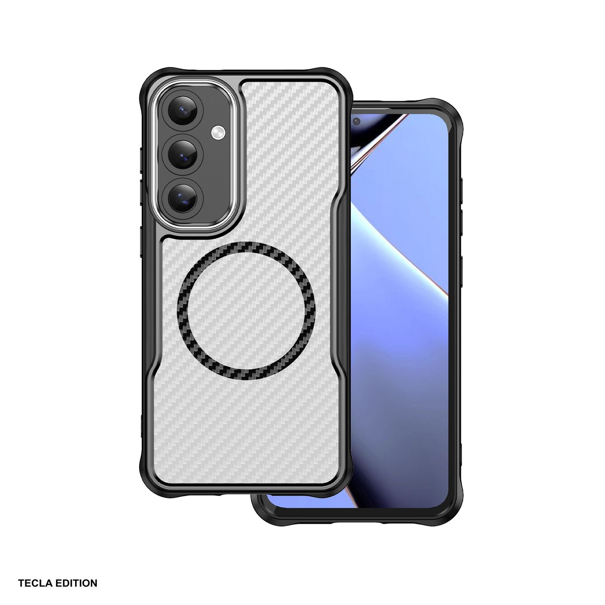 Husa Defender Carbon Mag pentru Samsung Galaxy S26 Plus, Carcasa magnetica, Negru [1]