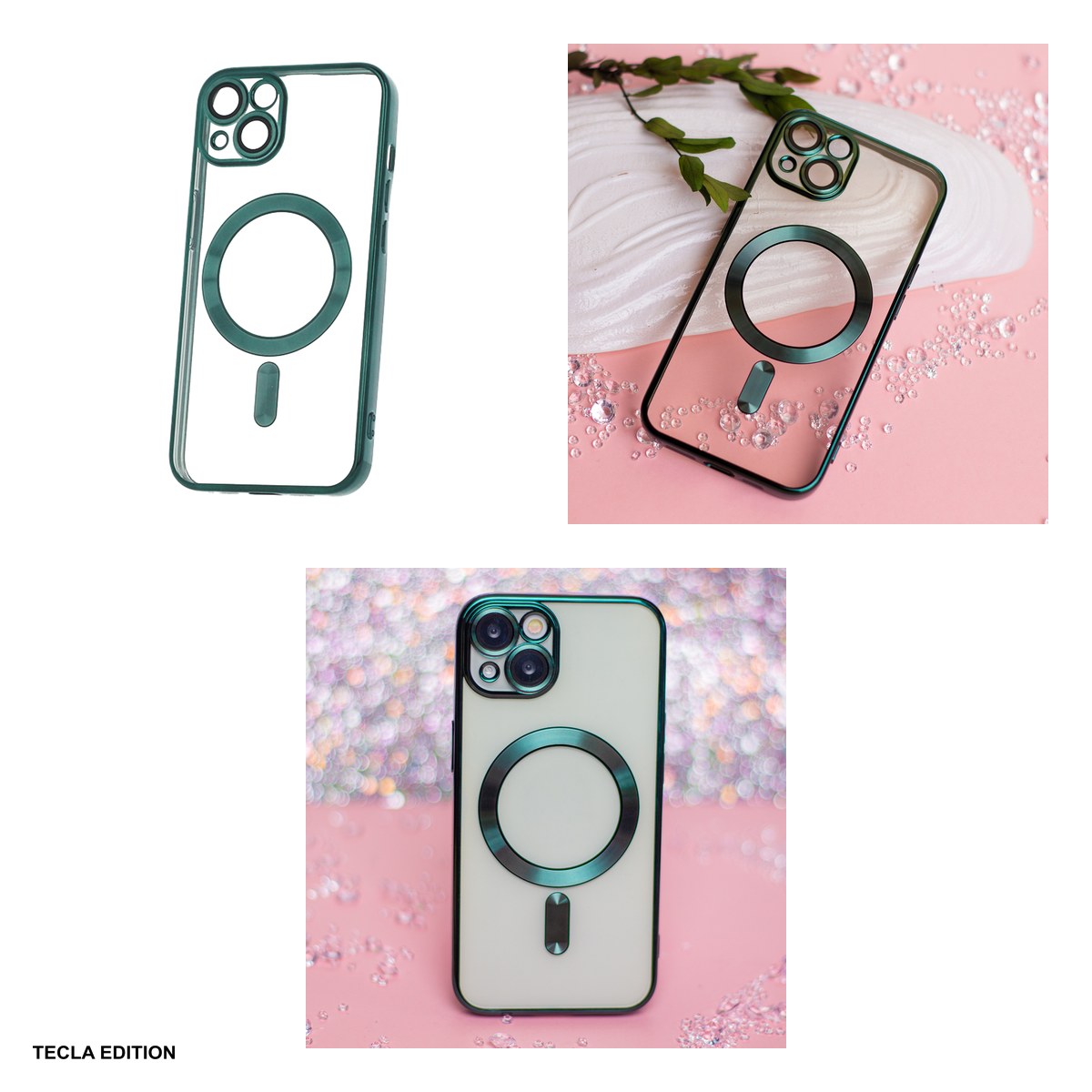 Husa Color Chrome Mag pentru Samsung Galaxy S26 Ultra, Carcasa magnetica, Verde [4]