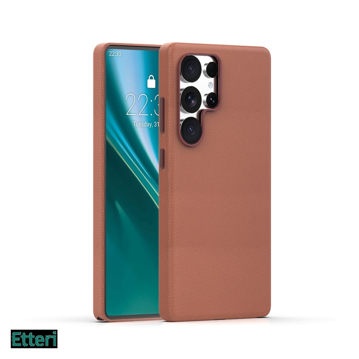 Huse si protectii pentru Samsung Galaxy S26 Ultra - Husa Etteri Elegant Mag pentru Samsung Galaxy S26 Ultra, Carcasa magnetica, Maro
