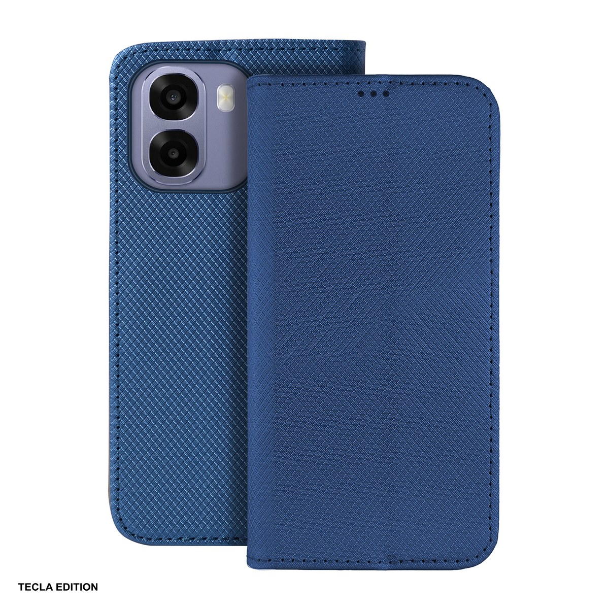 Huse si protectii pentru Oppo A6 4G - Husa Smart Magnet pentru OPPO A6 4G, tip carte, Albastru