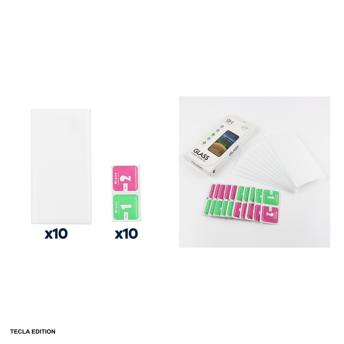 Set 10 folii sticla temperata 2,5D pentru Apple iPhone 13 Pro Max / iPhone 14 Plus [5]