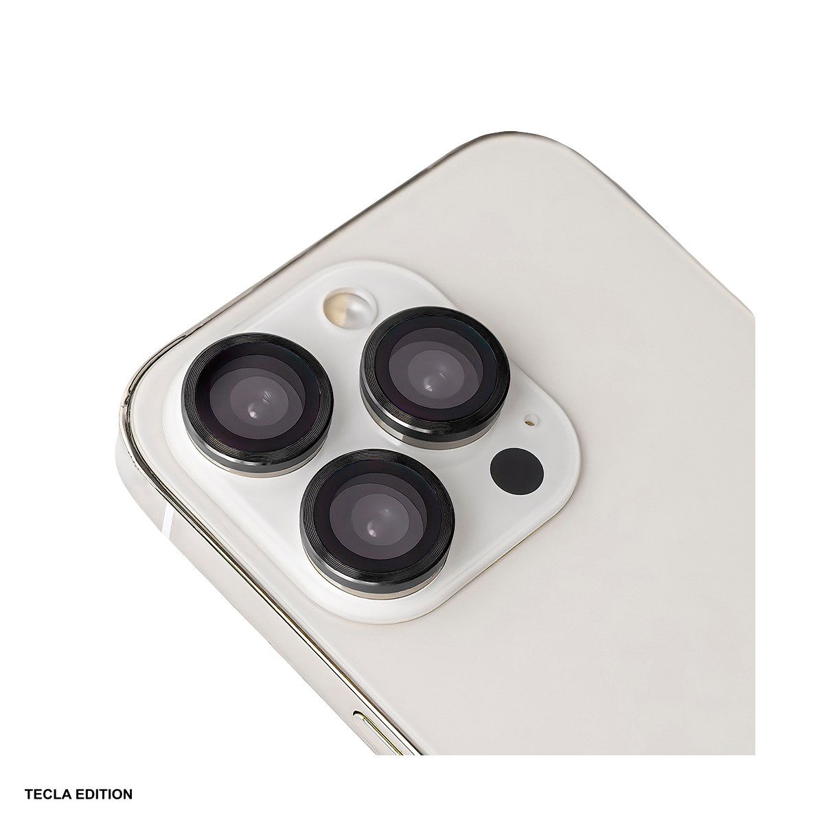Set 3 folii protectie camera, cu rama neagra, pentru Apple iPhone 15 Pro Max / iPhone 15 Pro [1]