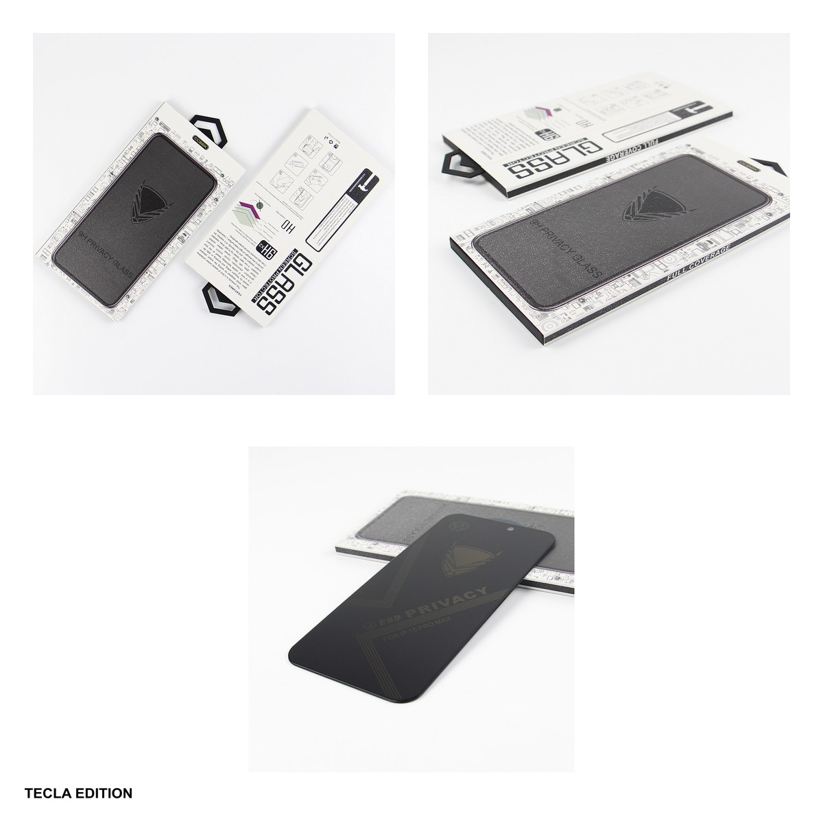 Folie sticla temperata Privacy OG Premium pentru Apple iPhone 17 Pro Max [4]