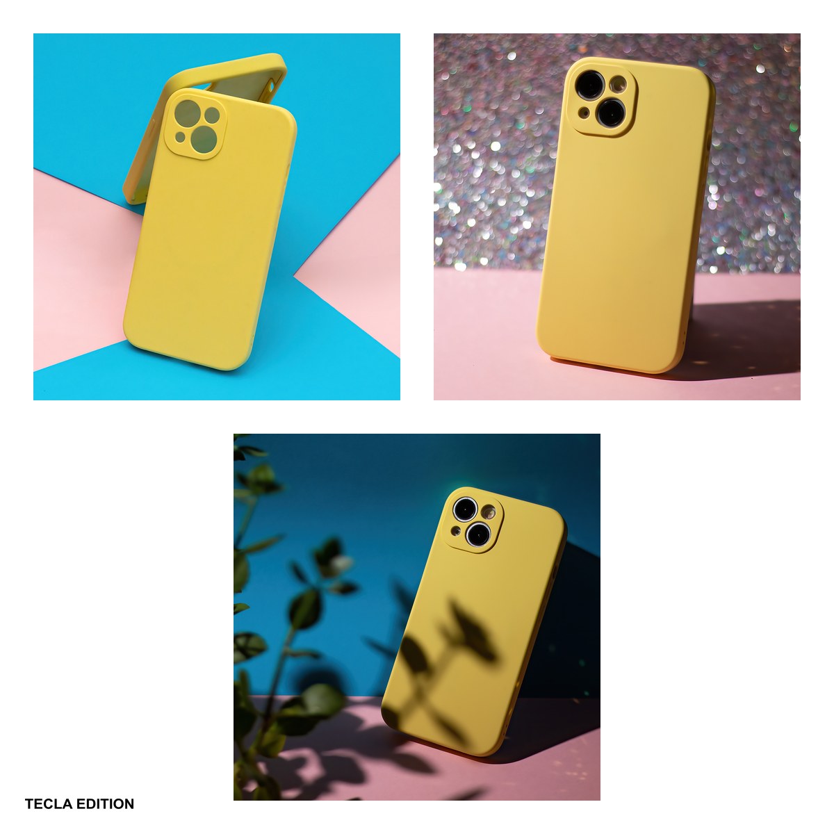 Husa Mag Invisible pastel pentru Apple iPhone 14 Pro, Carcasa magnetica, Galben [6]