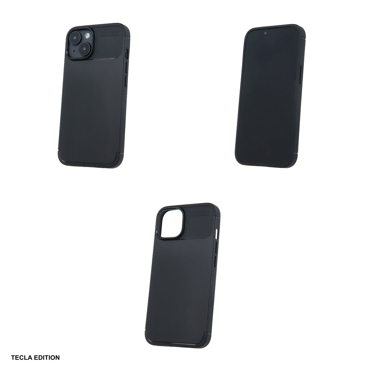 Husa Carbon Black pentru Samsung Galaxy S23 FE, Carcasa, Negru [5]