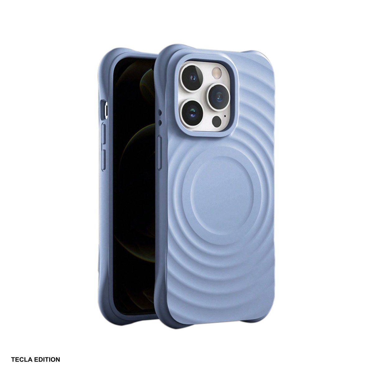 Husa Circle Mag pentru Apple iPhone 14 Pro, Carcasa magnetica, Albastru [1]
