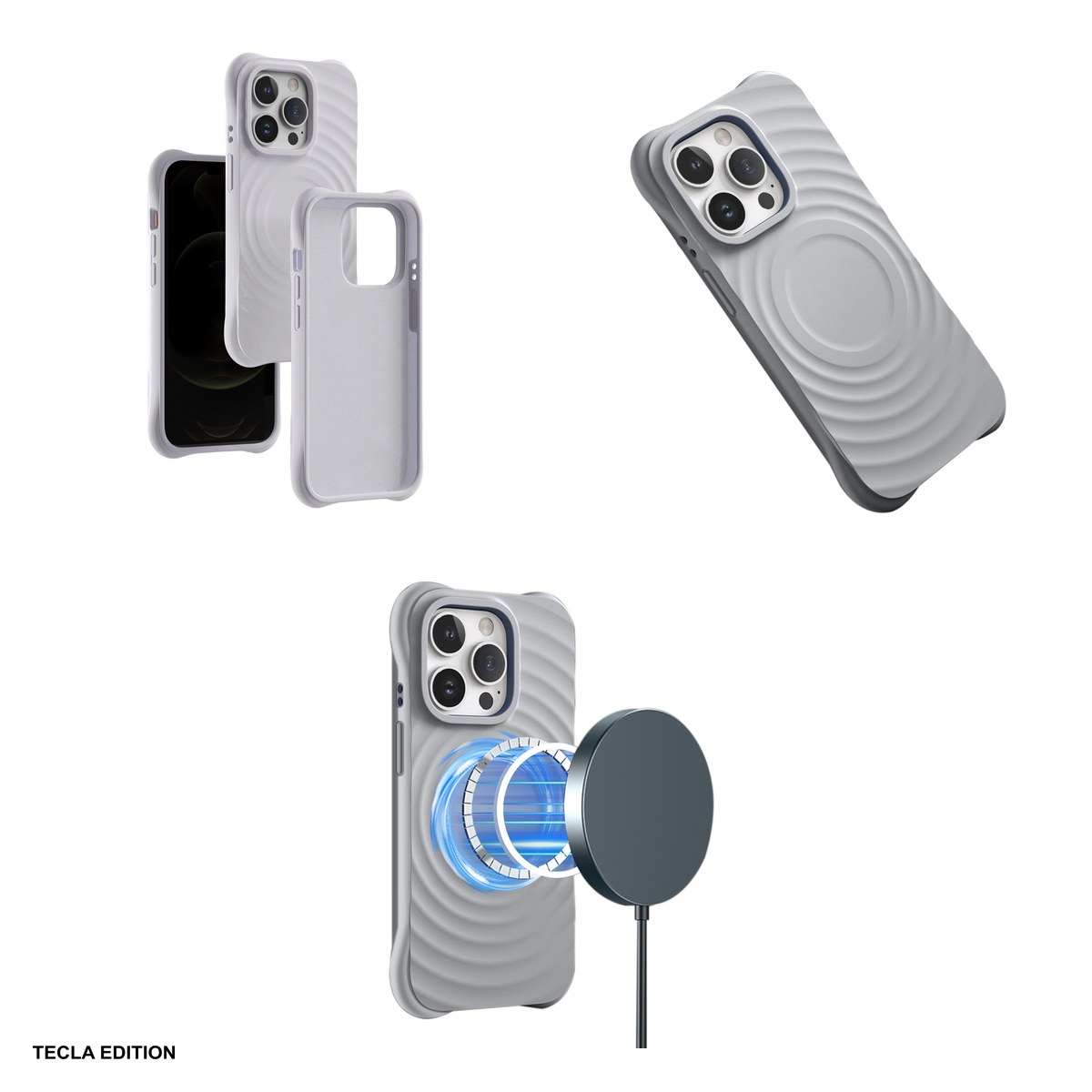 Husa Circle Mag pentru Apple iPhone 11, Carcasa magnetica, Gri [4]