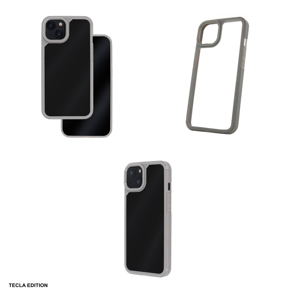 Husa Color Shock pentru Apple iPhone 13, Carcasa, Gri [4]