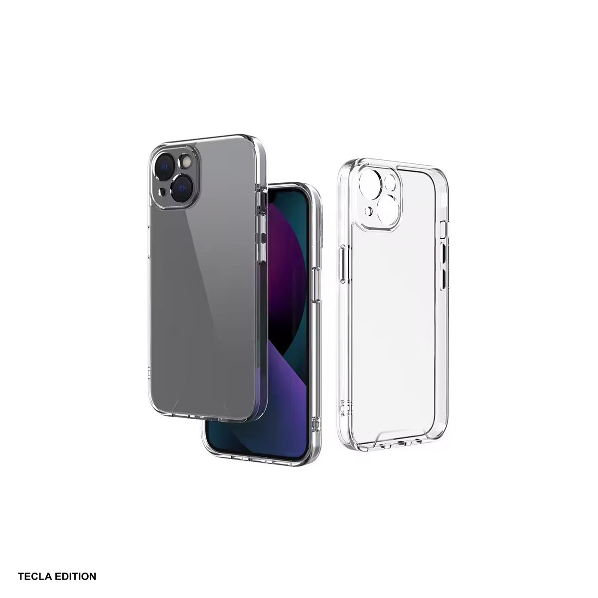 Husa Hybrid Crystal pentru Samsung Galaxy S23 FE, Carcasa, Transparent [1]
