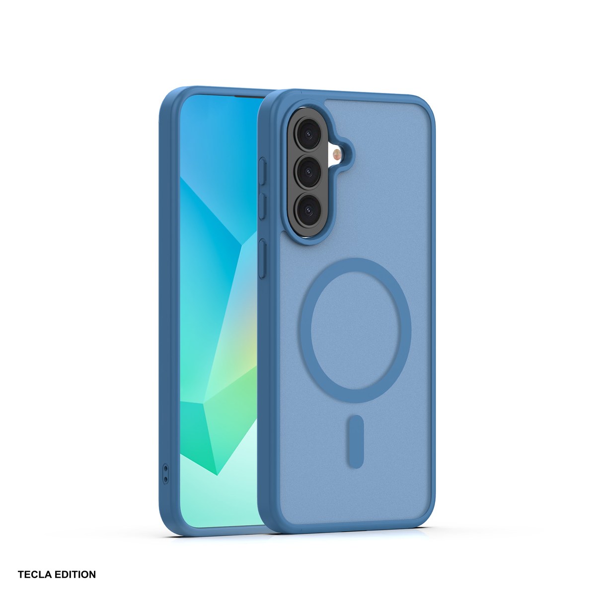 Huse si protectii pentru Samsung - Husa Mag Matt pentru Samsung Galaxy A57 5G, Carcasa magnetica, Albastru