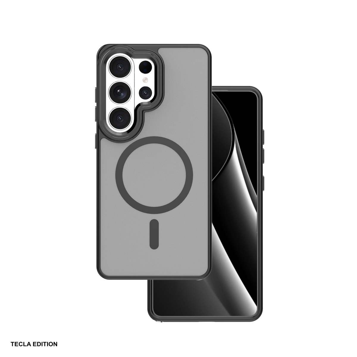 Huse si protectii pentru Samsung - Husa Frozen Mag pentru Samsung Galaxy S26 Ultra, Carcasa magnetica, Negru