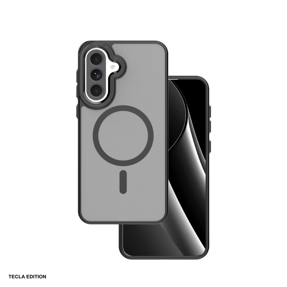 Huse si protectii pentru Samsung - Husa Frozen Mag pentru Samsung Galaxy A37 5G, Carcasa magnetica, Negru