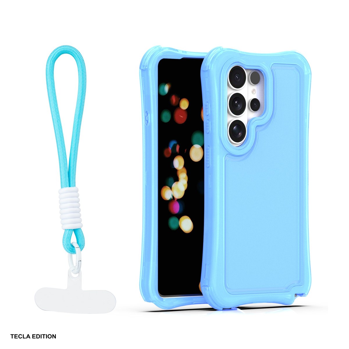 Huse si protectii pentru Samsung - Husa Safepop strap pentru Samsung Galaxy S26 Ultra, Carcasa, Albastru