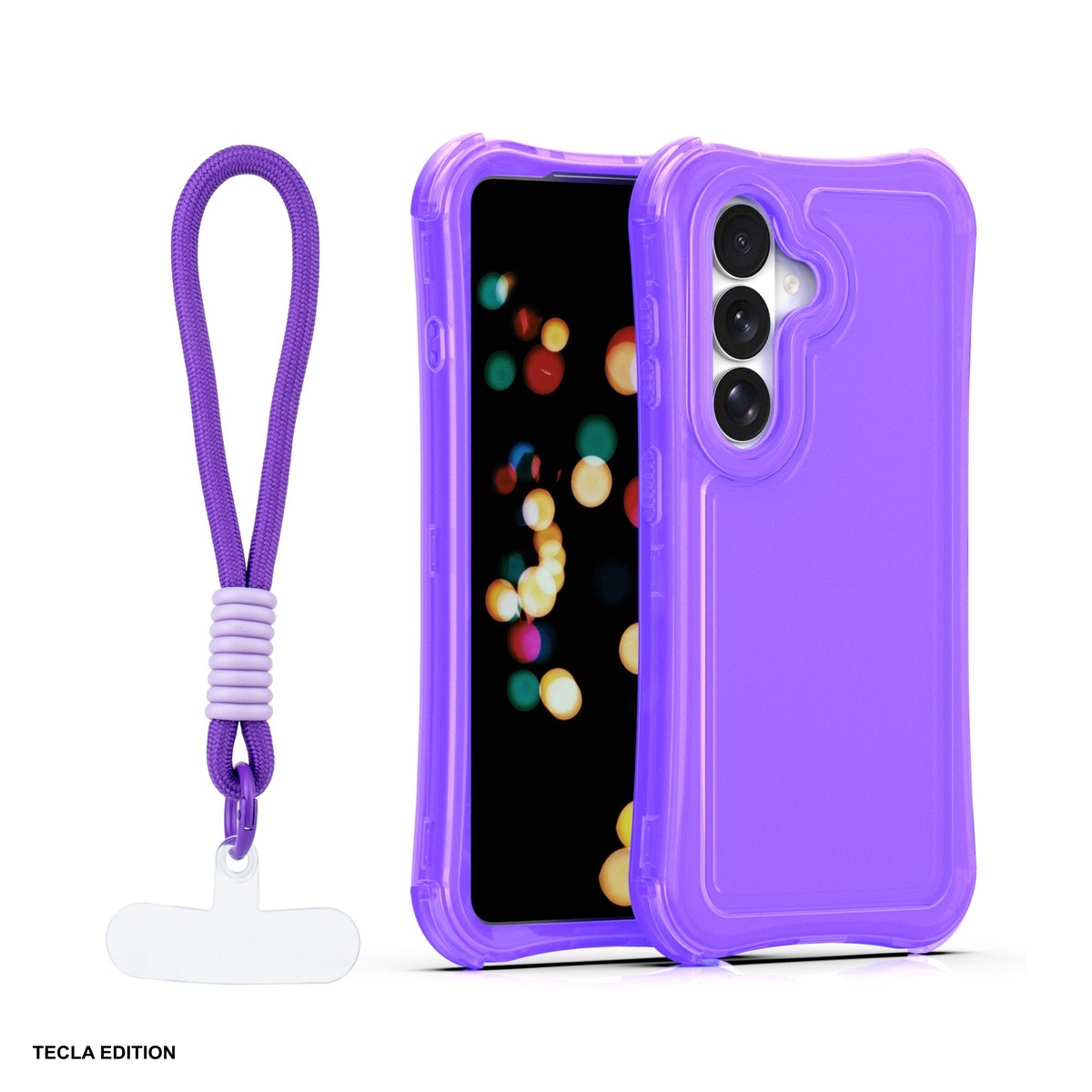 Huse si protectii pentru Samsung Galaxy S26 Plus - Husa Safepop strap pentru Samsung Galaxy S26 Plus, Carcasa, Mov