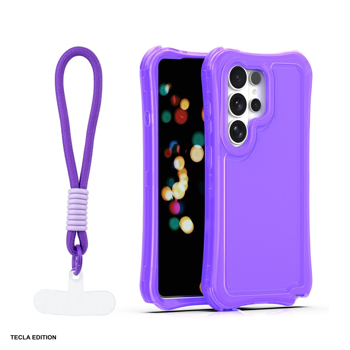 Huse si protectii pentru Samsung - Husa Safepop strap pentru Samsung Galaxy S26 Ultra, Carcasa, Mov