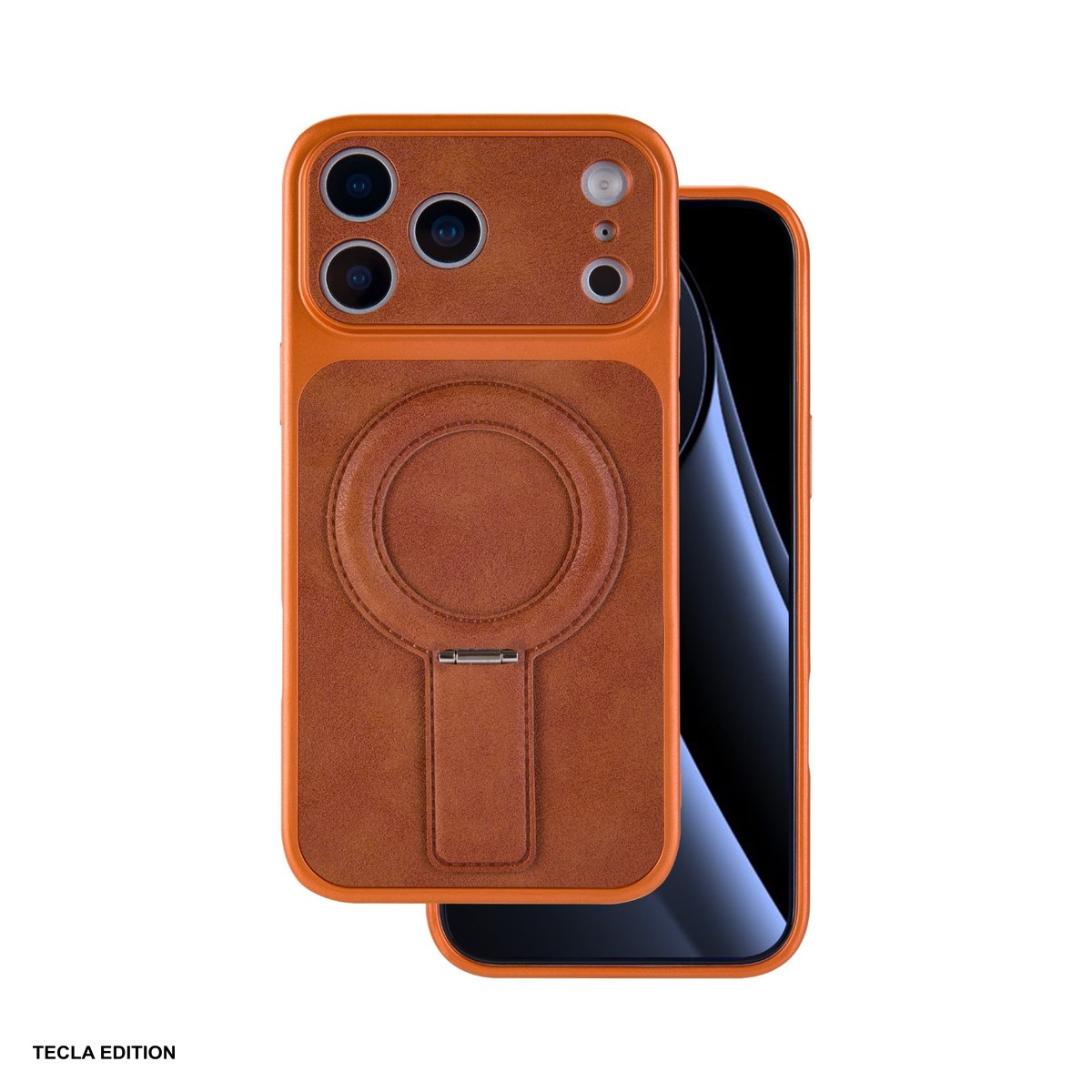 Husa Luxgrip Mag pentru Apple iPhone 17 Pro, Carcasa magnetica, Portocaliu [1]