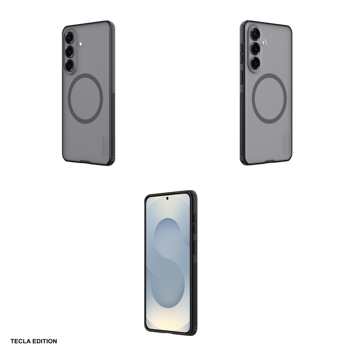 Husa Nillkin Super Frosted Shield Pro pentru Samsung Galaxy S26 Plus, Carcasa magnetica, Fumuriu [4]