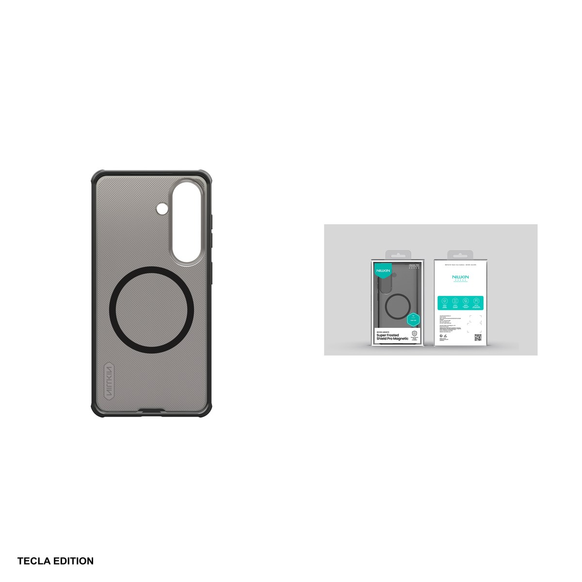 Husa Nillkin Super Frosted Shield Pro pentru Samsung Galaxy S26, Carcasa magnetica, Fumuriu [5]