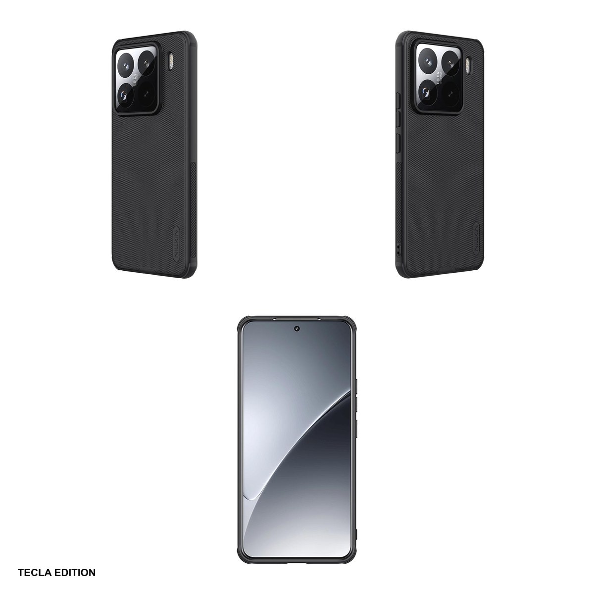 Husa Nillkin Super Frosted Shield Pro pentru Xiaomi Redmi Note 15 Pro Plus 5G, Carcasa magnetica, Negru [4]