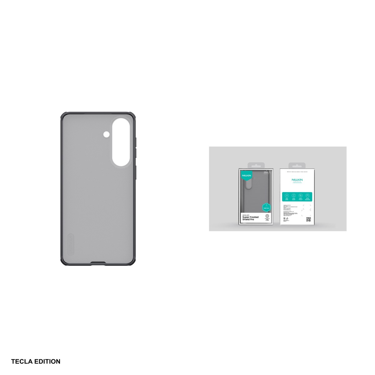 Husa Nillkin Super Frosted Shield Pro pentru Samsung Galaxy S26 Plus, Carcasa, Fumuriu [5]