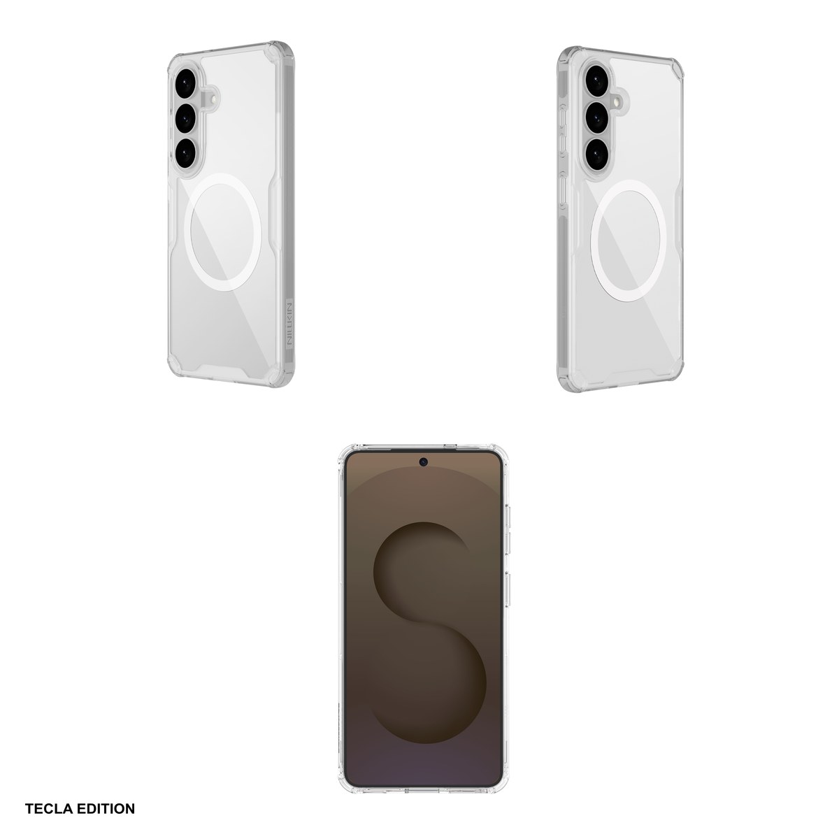 Husa Nillkin Nature TPU Pro Magnetic pentru Samsung Galaxy S26, Carcasa magnetica, Transparent [4]