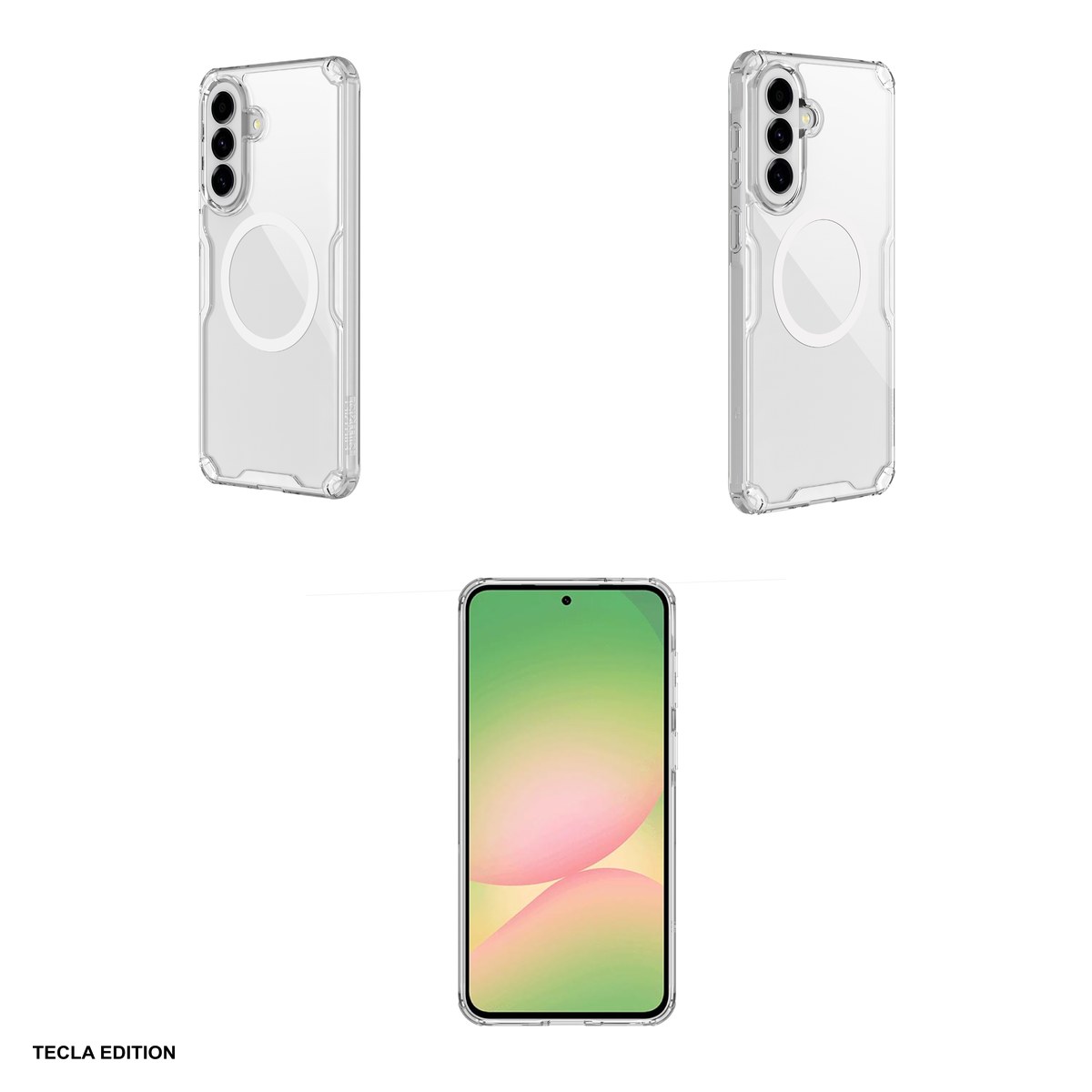 Husa Nillkin Nature TPU Pro Magnetic pentru Samsung Galaxy A57 5G, Carcasa magnetica, Transparent [4]