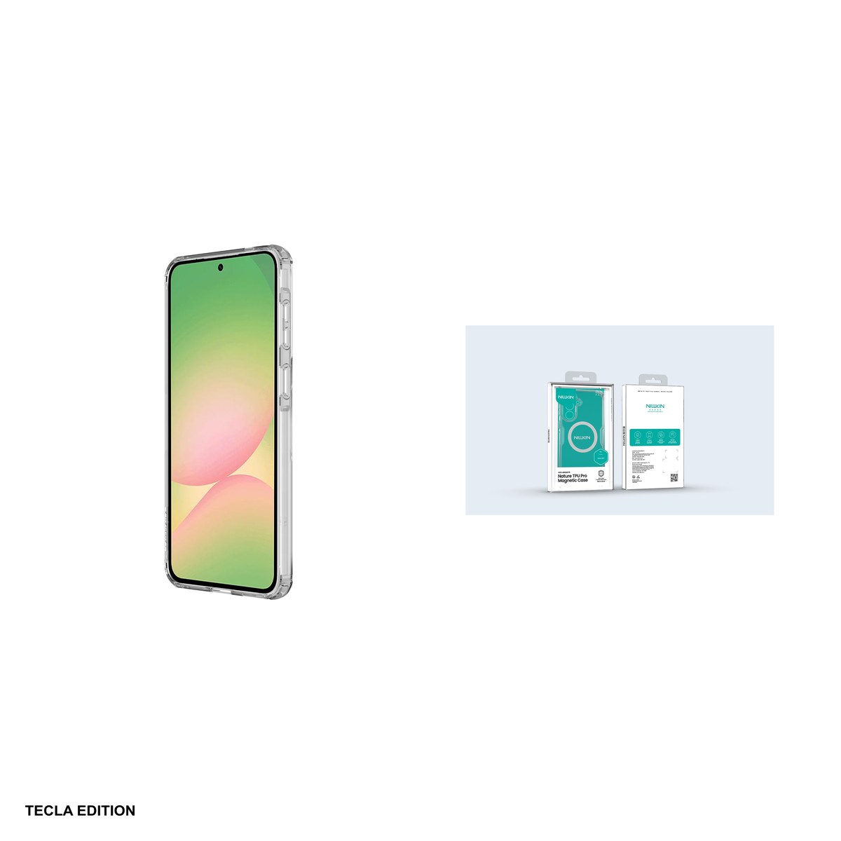 Husa Nillkin Nature TPU Pro Magnetic pentru Samsung Galaxy A57 5G, Carcasa magnetica, Transparent [5]