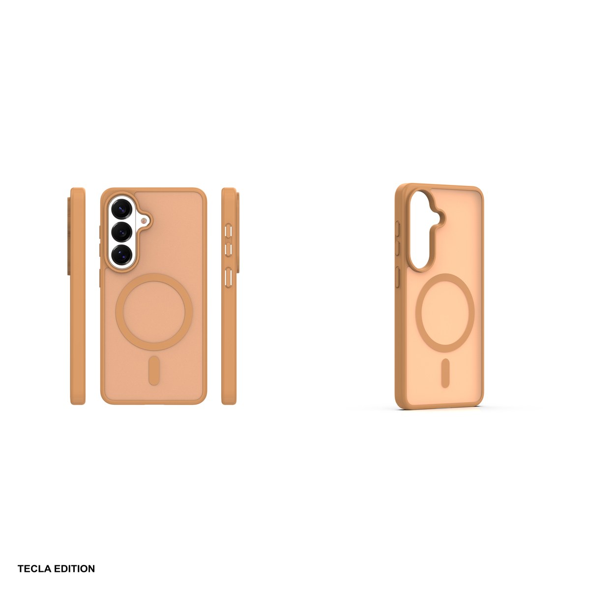 Husa Mag Matt pentru Samsung Galaxy A16 5G, Galaxy A16 4G, Galaxy A17 5G, Galaxy A17 4G, Carcasa magnetica, Maro [4]