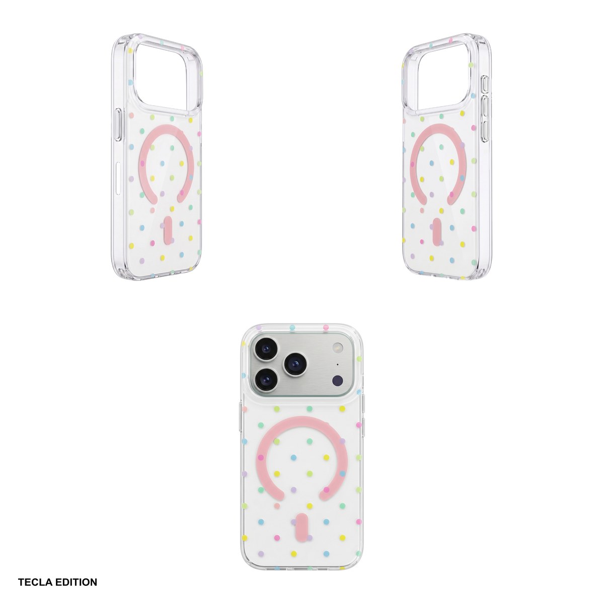 Husa Bubble Dots Mag pentru Samsung Galaxy S26 Ultra, Carcasa magnetica, Alb [4]