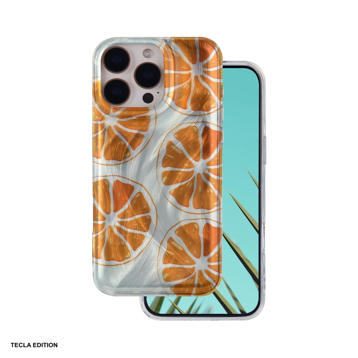 Husa Ultra Trendy Summer pentru Apple iPhone 16 Pro, Carcasa, Portocaliu [1]
