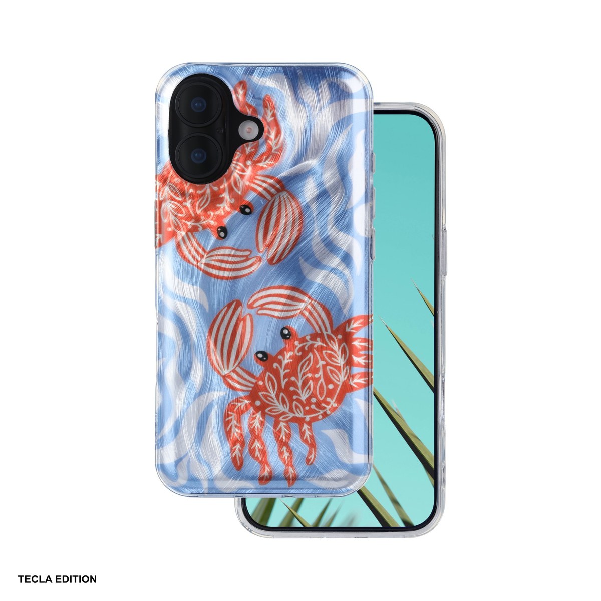 Huse si protectii pentru iPhone - Husa Ultra Trendy Summer crab pentru Apple iPhone 17, Carcasa, Albastru