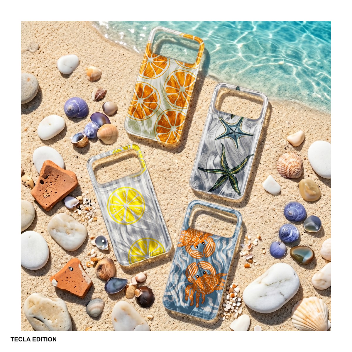 Husa Ultra Trendy Summer starfish pentru Apple iPhone 14, Carcasa, Imprimeu [6]