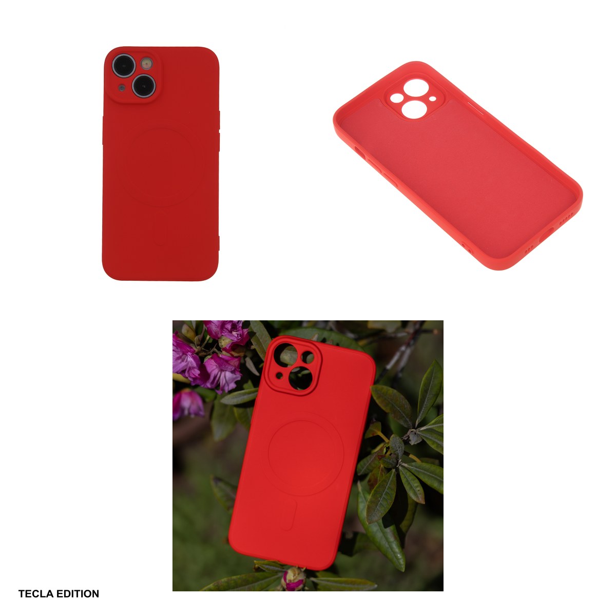 Husa Simple Color Mag pentru Apple iPhone 18 Pro Max, iPhone 17 Pro Max, Carcasa magnetica, Rosu [5]