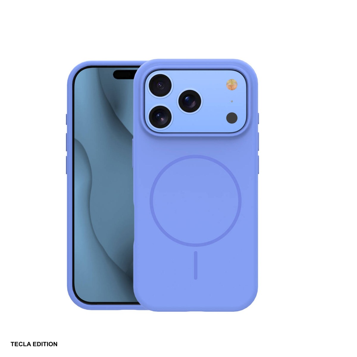 Huse si protectii pentru iPhone 18 Pro - Husa Silicone Thin Mag sky pentru Apple iPhone 17 Pro, iPhone 18 Pro, Carcasa magnetica, Albastru