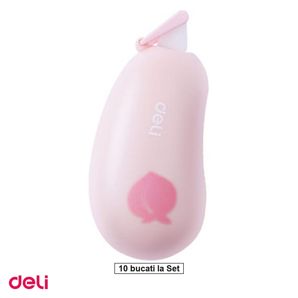 Corectoare - Set 10 benzi corectoare Deli Model Fructe, 8 m, 5MMx8M