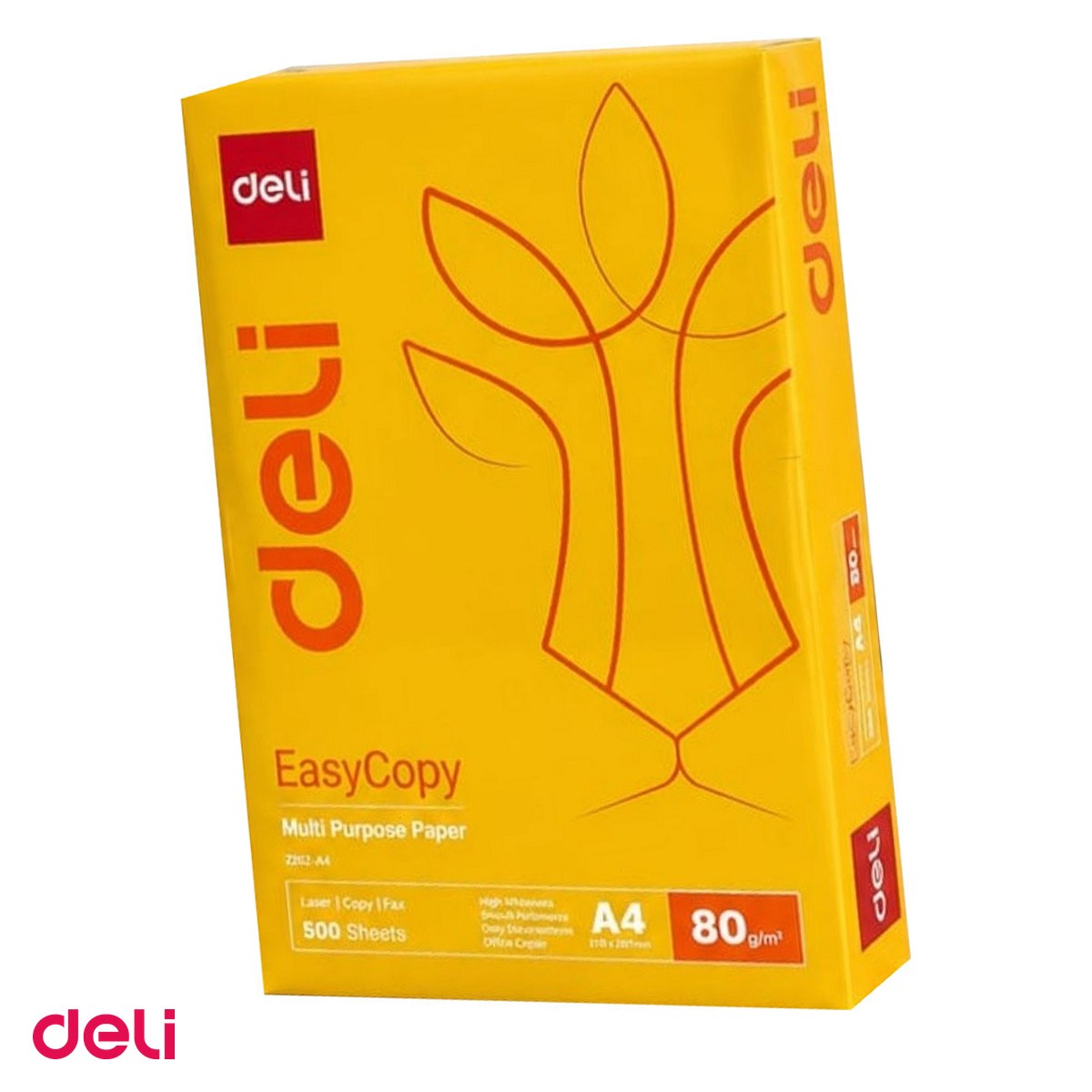 Hartie copiator - Hartie copiator Deli A4 Coli/top Easycopy, din hartie, 80 g 500