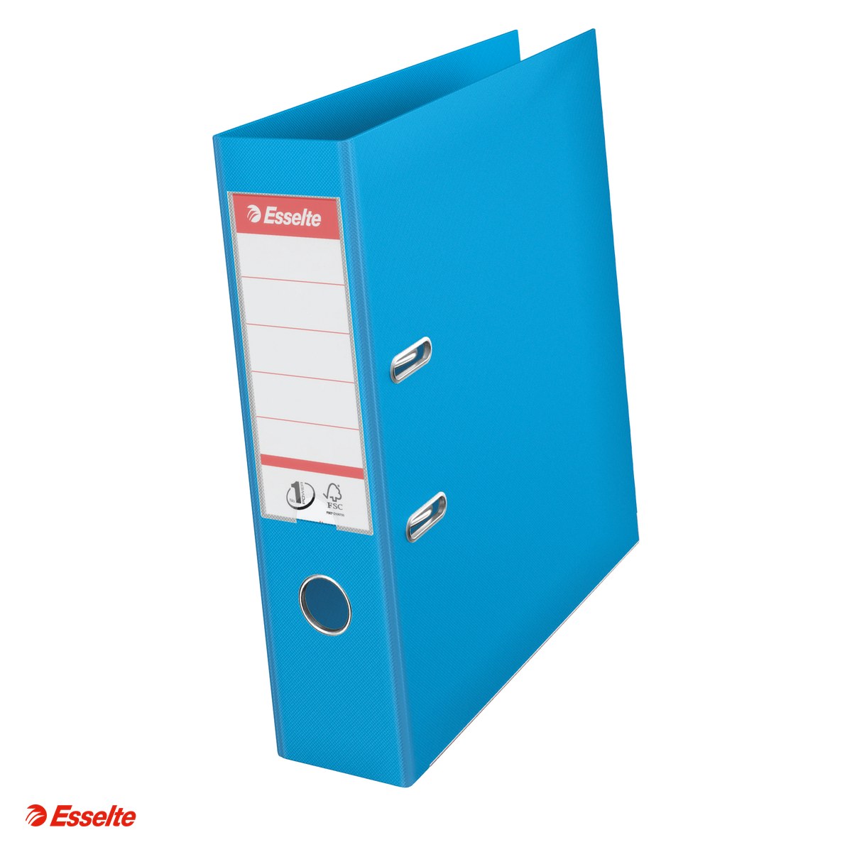 Organizare si arhivare - Biblioraft Esselte No.1 Power, PP/PP, A4, 75 mm, capacitate 500 coli (80 g/mp), albastru deschis