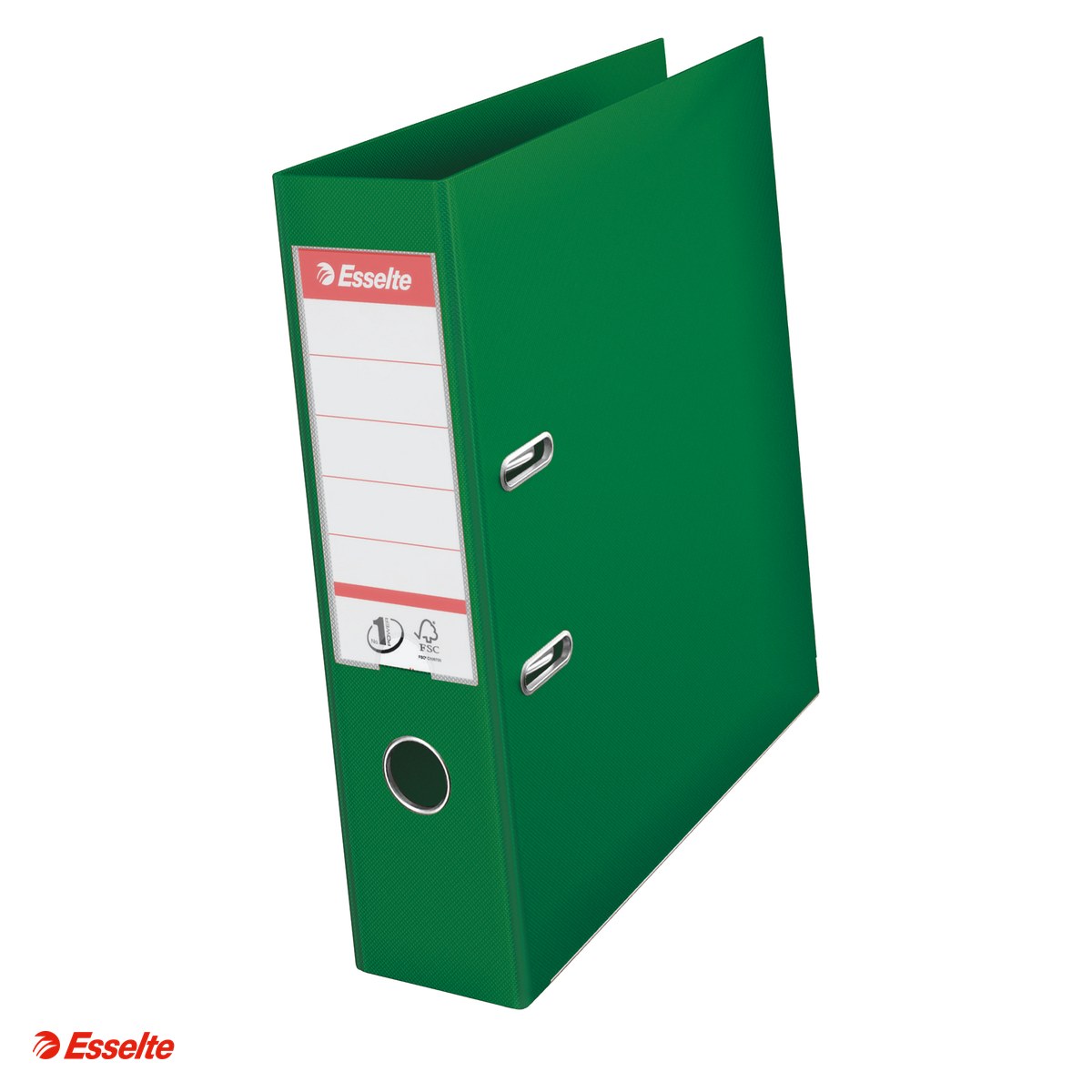 Organizare si arhivare - Biblioraft Esselte No.1 Power, PP/PP, A4, 75 mm, capacitate 500 coli (80 g/mp), verde