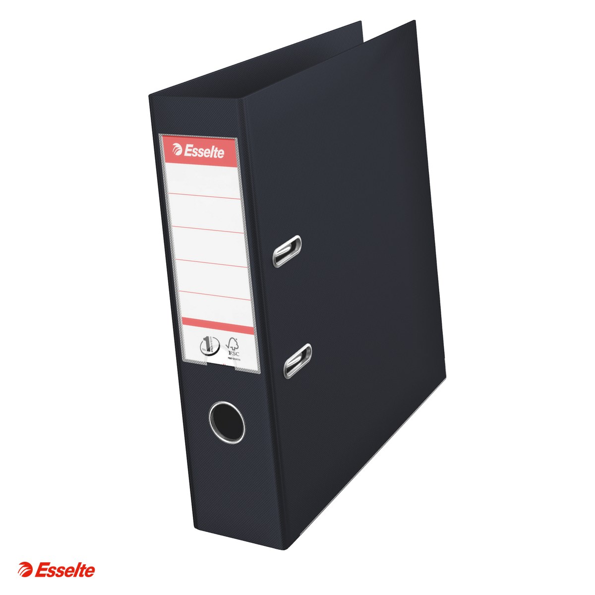 Organizare si arhivare - Biblioraft Esselte No.1 Power VIVIDA, PP/PP, A4, 75 mm, capacitate 500 coli (80 g/mp), negru