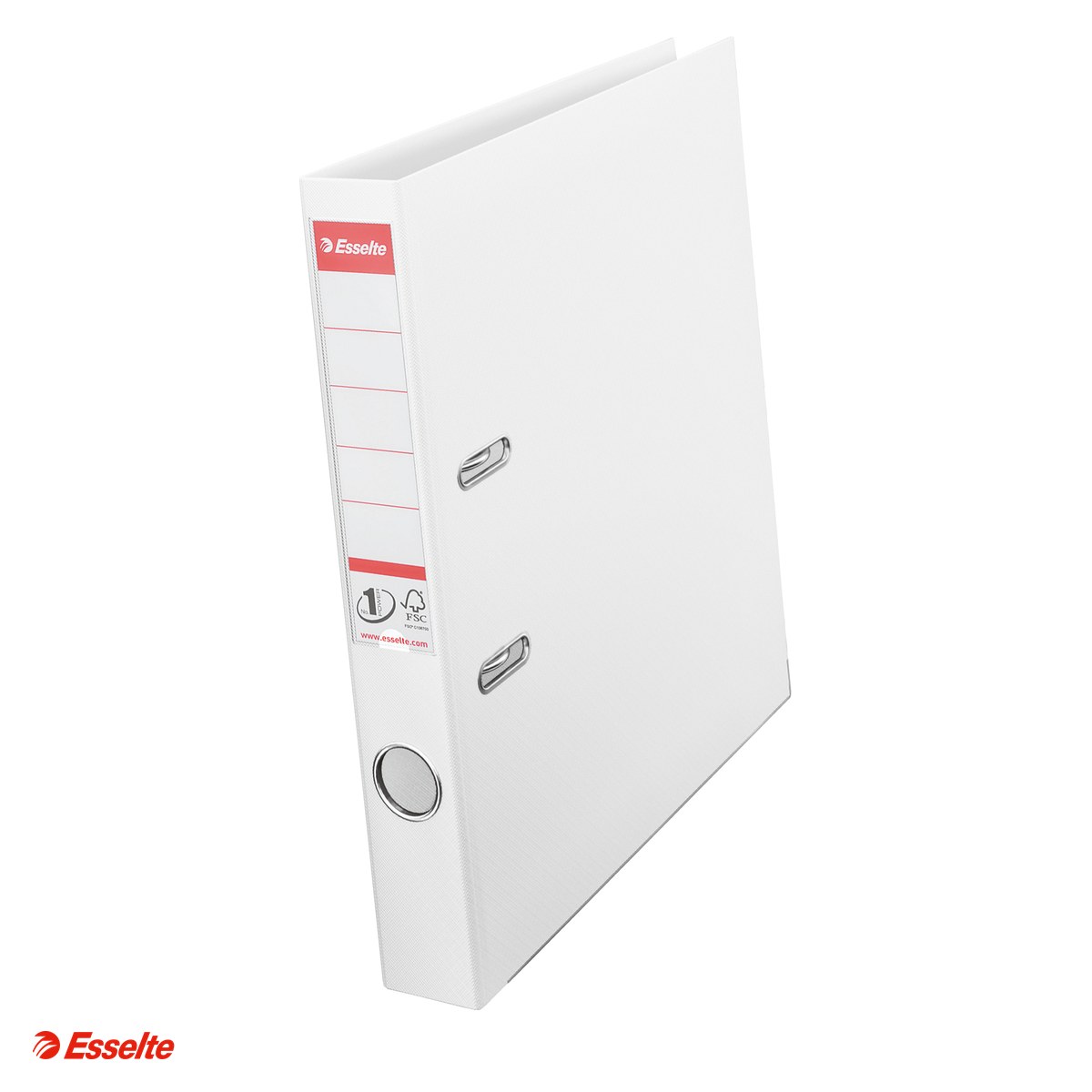 Organizare si arhivare - Biblioraft Esselte No.1 Power VIVIDA, PP/PP, A4, 50 mm, capacitate 350 coli (80 g/mp), alb