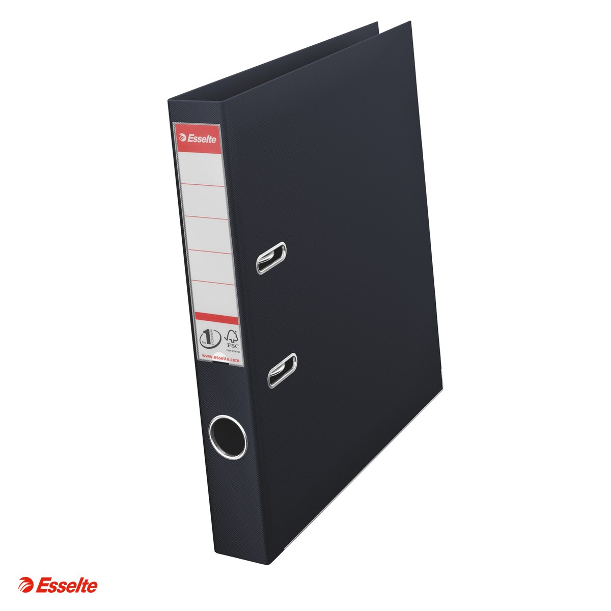 Organizare si arhivare - Biblioraft Esselte No.1 Power VIVIDA, PP/PP, A4, 50 mm, capacitate 350 coli (80 g/mp), negru