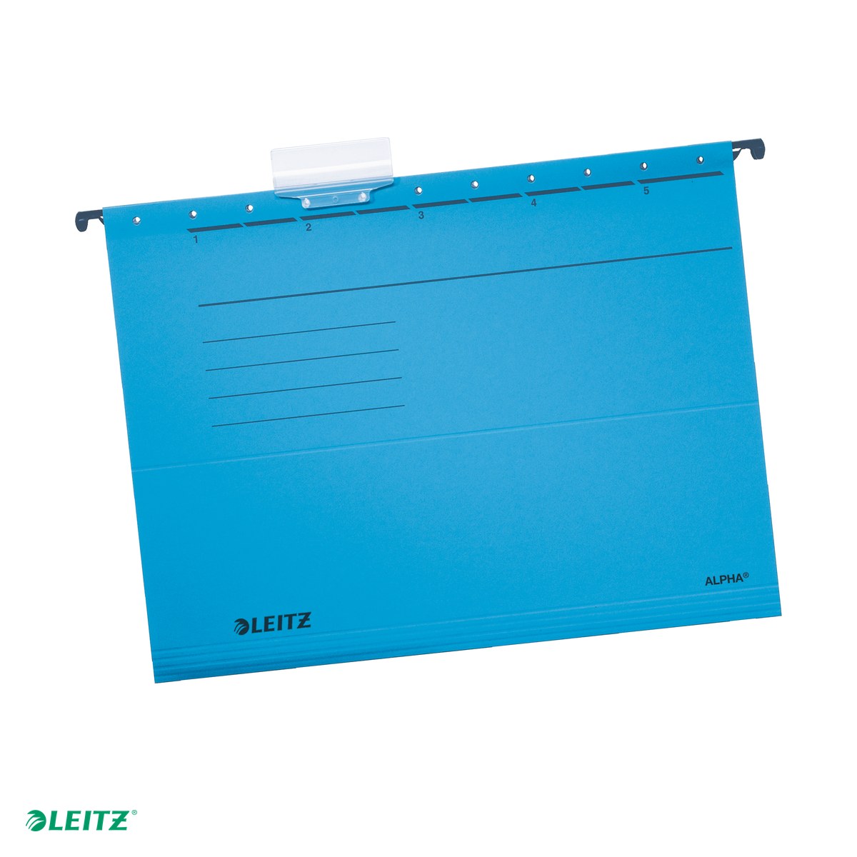 Dosare suspendabile - Dosar suspendabil Leitz Alpha, carton, A4, pentru arhivare, albastru